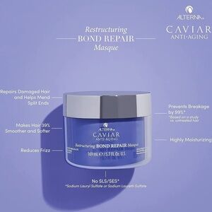 Brand New Alterna Caviar Anti-Aging Restructuring Hair Bond Repair Masque Refill